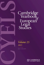 Cambridge Yearbook of European Legal Studies